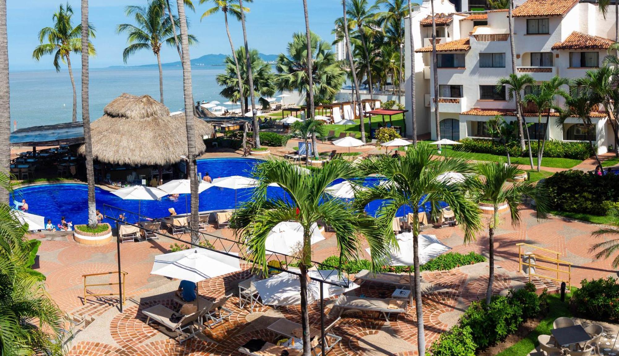 Plaza Pelicanos Grand Beach Resort All Inclusive Пуэрто-Вальярта Экстерьер фото
